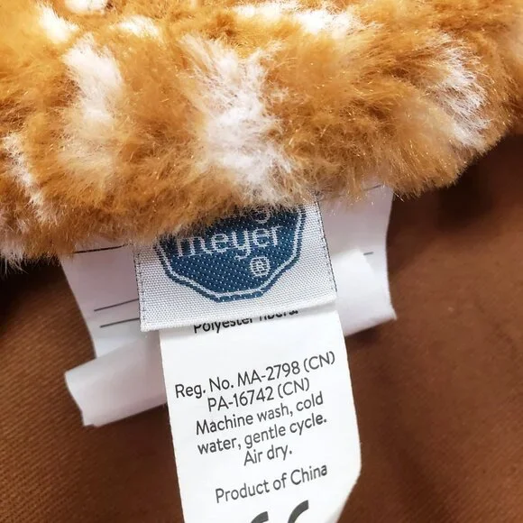 Mary Meyer 38" Deer Fawn Baby Play Mat Plush - Picture 4 of 6